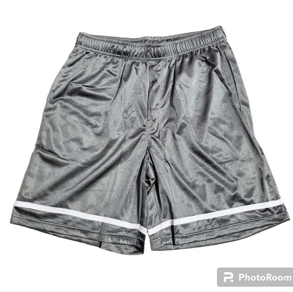 New Haband Men's 2 PC Pajamas Set Shirt Shorts Athlesiure M - Picture 6 of 8